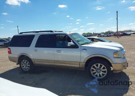 2012 Ford Expedition El King Ranch из США, поврежденный, VIN 1FMJK1H51CEF03012